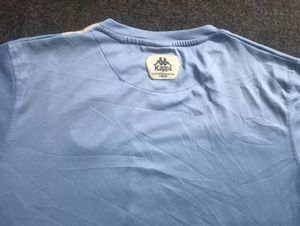 Kappa Blue &amp; White Striped T-Shirt