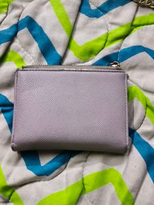 Miniso Lavender Textured Wallet