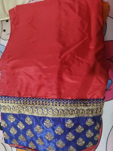 🔴Designer Saree with Blouse