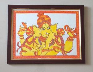 Framed Ganesha Painting