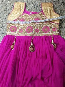 Beautiful Pink Ethnic Gown
