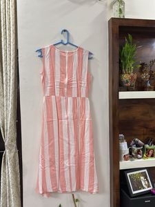 Striped Midi Dress