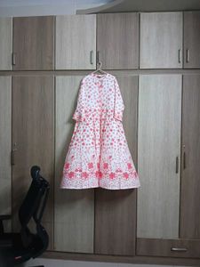 Pink Floral Kurta with legging