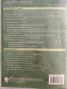 Sandeep Garg Business Studies for Class XII