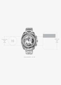 Casio Chronograph White Dial Men's Watch