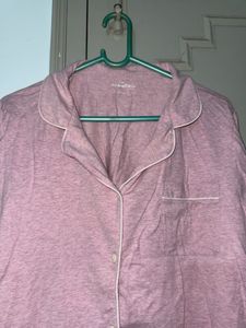 Cozy Pink Pajama Top