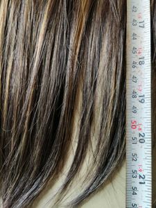 Hair Extensions Brown Colour Mix With Highlight