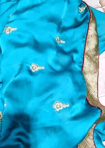 Soft Satin Shining Saree