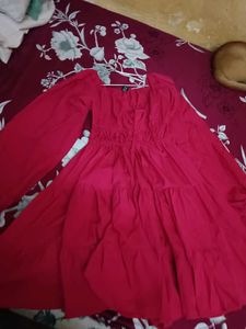 Chic Fuchsia Off-Shoulder Top