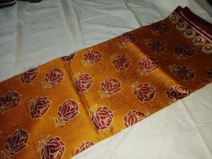 Vibrant Floral Saree