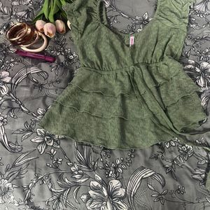 Peplum Top | Cute Cottagecore/Fairy Style