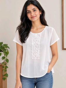 Sheer Lace Blouse