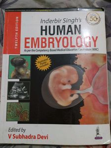 Inderbir Singh's Human Embryology