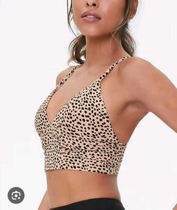 Leopard Print Sports Bra