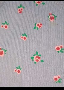 Cute Floral Button-Up Cardigan