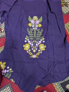 Floral Embroidered Kurta Set