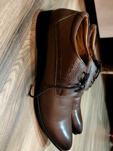Men's Brown Leather Formal Shoes