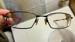 Oakley Stylish Black Eyeglasses