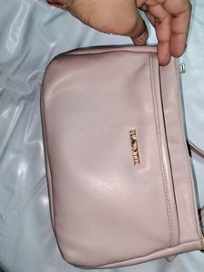 Pale Pink sling purse