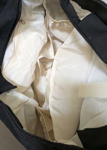 Classic Black Canvas Tote Bag