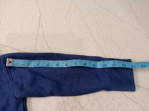 Nike Blue Zip-Up Hoodie