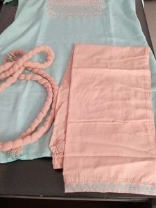 Light Green Kurta with Peach Pants