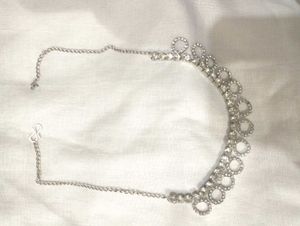 Daimond stone glitter necklace