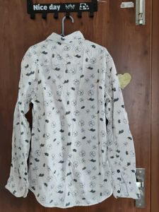 Patterned Casual Shirt