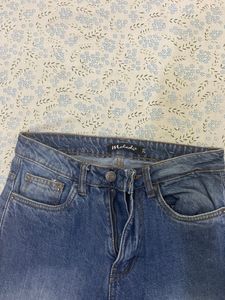 Malachi Mid Blue Wide Leg Jeans