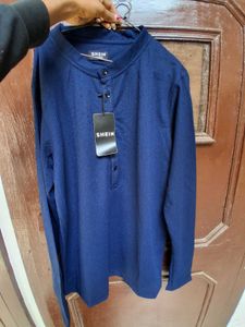 men short kurta cum tshirt
