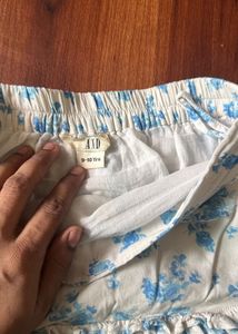 crop top and skirt set for 9-10yrs girl