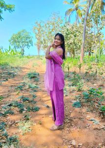 Vibrant Pink Kurta Set with Dupatta
