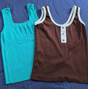 Cute sleeveless tops bundle