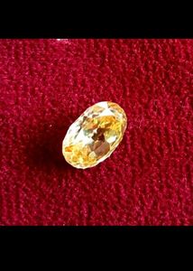 Oval Cut yellow Gemstone ✨