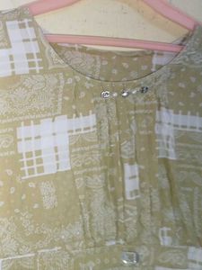 beautiful yellow mini frock