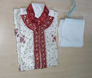 Embroidered Men's Kurta Set