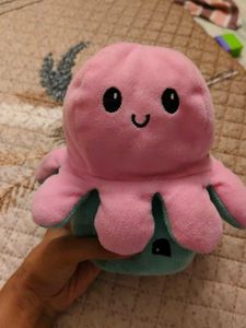 Reversible Octopus Plush Toy