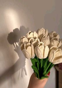Crochet Tulip Bouquet