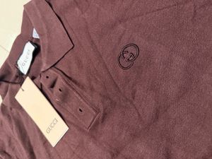 Gucci Men's Knitted Polo TShirt