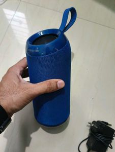 Blue Portable Bluetooth Speaker
