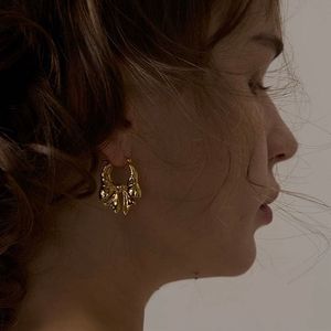 🎀Chic Gold Bow Hoop Earrings🎀