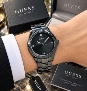 Guess Black Watch - Men's