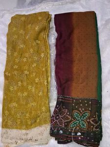 Beautiful Indian Saree without blouse