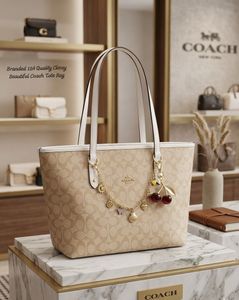 Coach Cherry Collection Tote Bag