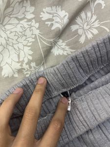 Shein Knit Flared Trousers