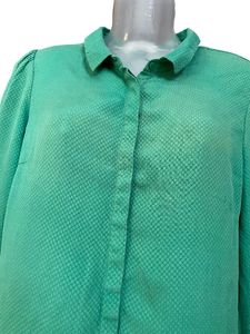 Long Shirt Sea green Top