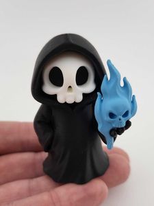Grim Reaper with fire – Skeleton Action Figure