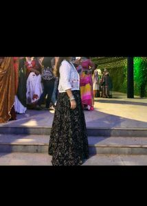 Navratri special lehnga with strug