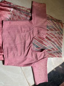 beautiful saree with blouse