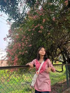 Embroidered Pink Kurti